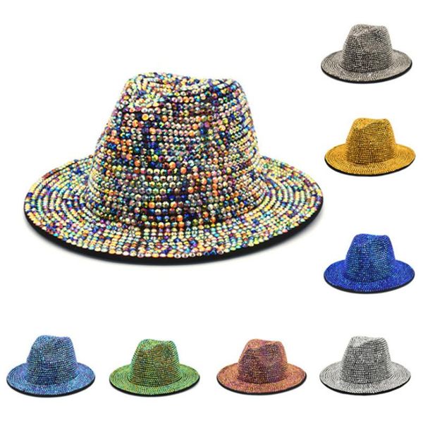 wide brim hats stage hat female handmade point drill basin cap woolen male british bucket retro outdoor shade jazz, Blue;gray
wide brim hats stage hat female handmade point drill basin cap woolen male british bucket retro outdoor shade jazz, Blue;gray