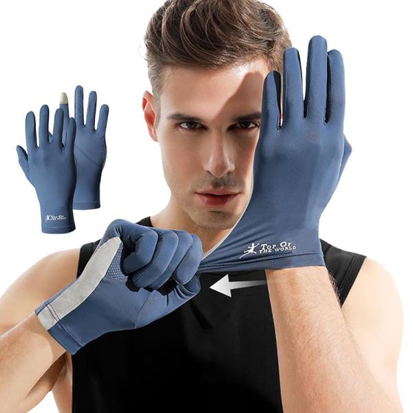 cycling gloves outdoor ice silk fishing non-slip touch screen breathable quick-drying, Black
cycling gloves outdoor ice silk fishing non-slip touch screen breathable quick-drying, Black