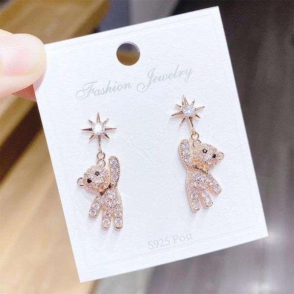 dangle & chandelier s925 pin korean fashion earrings for women 2021 cute pink zricon luxuty desiger hiphop/rock jewelry beautiful gift, Silver
dangle & chandelier s925 pin korean fashion earrings for women 2021 cute pink zricon luxuty desiger hiphop/rock jewelry beautiful gift, Silver
