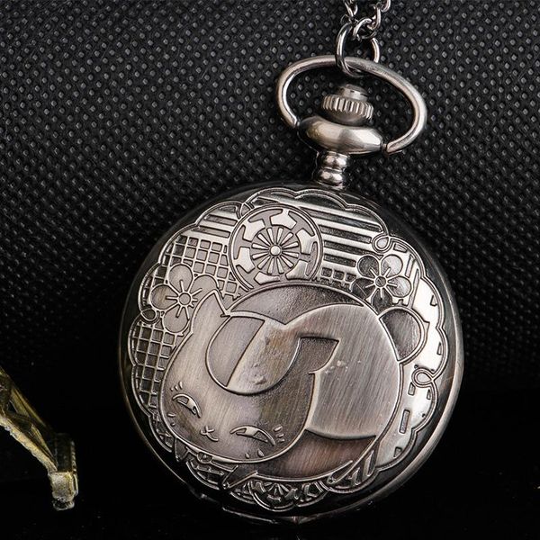 pocket watches japanese anime cat carved quartz watch fan collection pendant gift men women children necklace, Slivery;golden
pocket watches japanese anime cat carved quartz watch fan collection pendant gift men women children necklace, Slivery;golden
