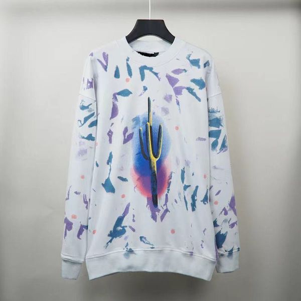 designer 20fw hoodies palm cactus hand tie dye printed lacquer logo turtleneck pullover, Black
designer 20fw hoodies palm cactus hand tie dye printed lacquer logo turtleneck pullover, Black