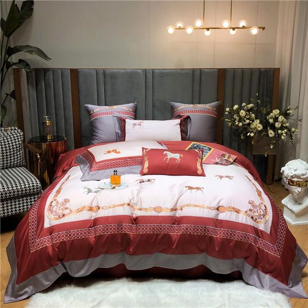 bedding sets 1200tc egyptian cotton soft cozy breathable horse embroidery 4pcs set quilt/duvet cover bedspread bed linen pillowcases
bedding sets 1200tc egyptian cotton soft cozy breathable horse embroidery 4pcs set quilt/duvet cover bedspread bed linen pillowcases