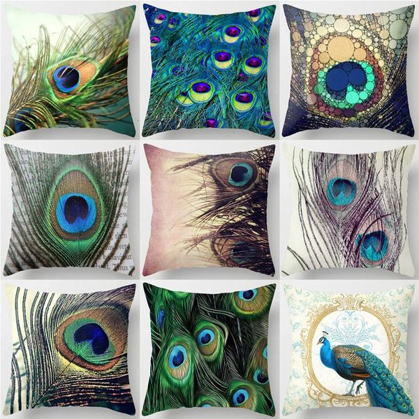 cushion/decorative pillow 1pcs colorful peacock feather polyester cushion cover decorative for sofa seat car waist cojines home decor 45*45c
cushion/decorative pillow 1pcs colorful peacock feather polyester cushion cover decorative for sofa seat car waist cojines home decor 45*45c