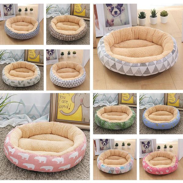kennels & pens soft pet dog bed washable round cat cot nest non-slip house cushion short plush mats lounger sofas products for dogs
kennels & pens soft pet dog bed washable round cat cot nest non-slip house cushion short plush mats lounger sofas products for dogs