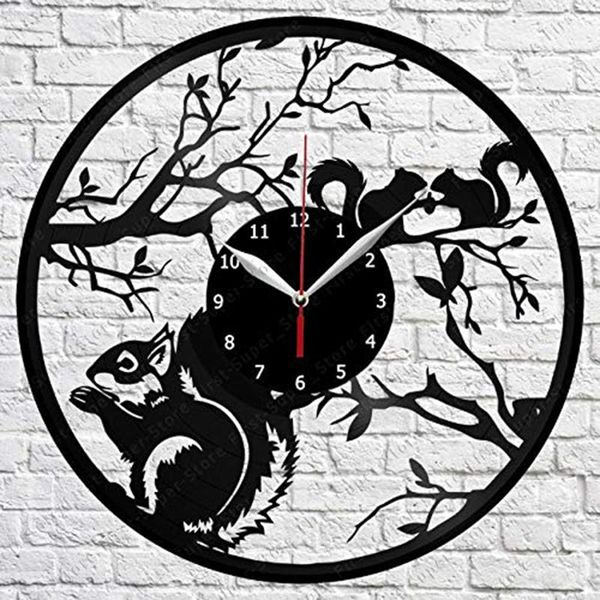 wall clocks squirrel handmade exclusive clock art decor home record original gift unique design
wall clocks squirrel handmade exclusive clock art decor home record original gift unique design