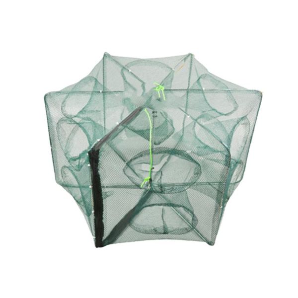 strengthened 6-12 holes automatic fishing net shrimp cage nylon foldable fish trap cast fold crab network accessories
strengthened 6-12 holes automatic fishing net shrimp cage nylon foldable fish trap cast fold crab network accessories