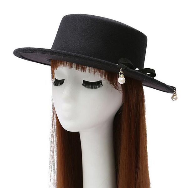 berets autumn and winter version of the trend along flat-hat ms. pearl imitation wool felt for women fedoras 159i, Blue;gray
berets autumn and winter version of the trend along flat-hat ms. pearl imitation wool felt for women fedoras 159i, Blue;gray
