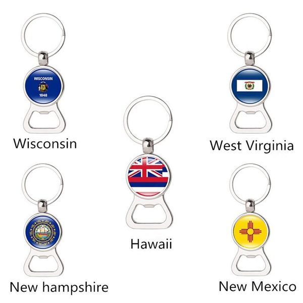 keychains wisconsin west virginia hawaii hampshire mexico flag keychain multifunction metal beer opener accessories, Silver
keychains wisconsin west virginia hawaii hampshire mexico flag keychain multifunction metal beer opener accessories, Silver
