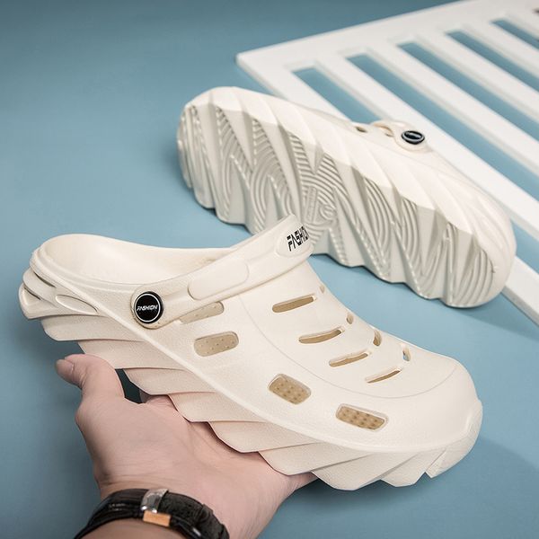 sell well slippers fashion outdoor lady gentlemen sandals children breathable and lightweight sandy beach hole shoes soft bottom men women, Black
sell well slippers fashion outdoor lady gentlemen sandals children breathable and lightweight sandy beach hole shoes soft bottom men women, Black
