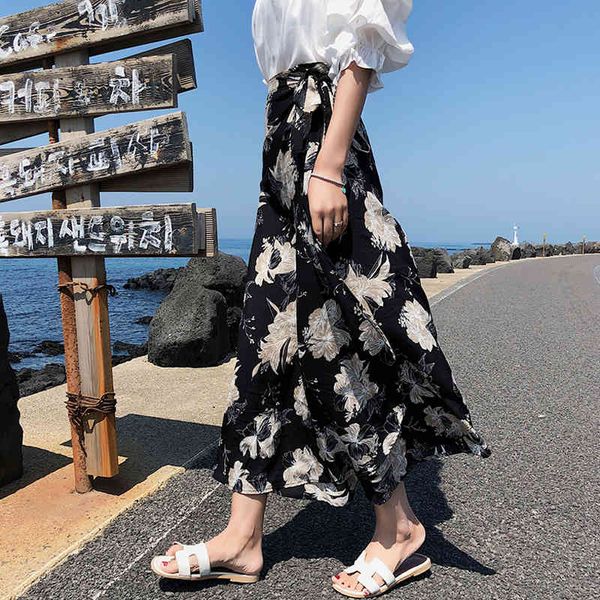 skirts spring summer chiffon floral print for women one piece midi beach party female a-line skirts with lining mrn0, Black
skirts spring summer chiffon floral print for women one piece midi beach party female a-line skirts with lining mrn0, Black
