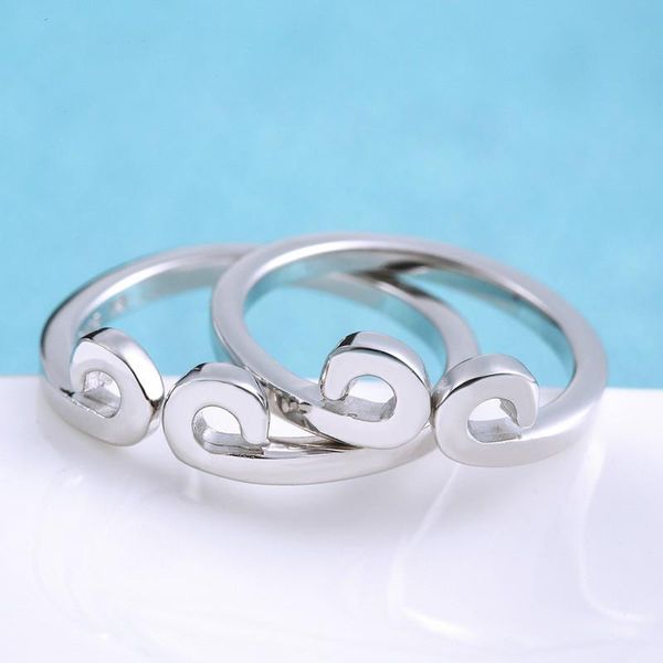sterling silver couple ring men and women a pair of simple jewelry cross-border accessories cluster rings, Golden;silver
sterling silver couple ring men and women a pair of simple jewelry cross-border accessories cluster rings, Golden;silver
