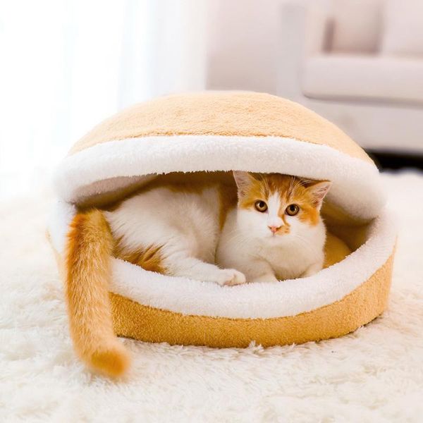 cat beds & furniture soft hamburger shape burger bed pet house windproof removable cotton sleeping bag cuddle cave for cats small dogs
cat beds & furniture soft hamburger shape burger bed pet house windproof removable cotton sleeping bag cuddle cave for cats small dogs