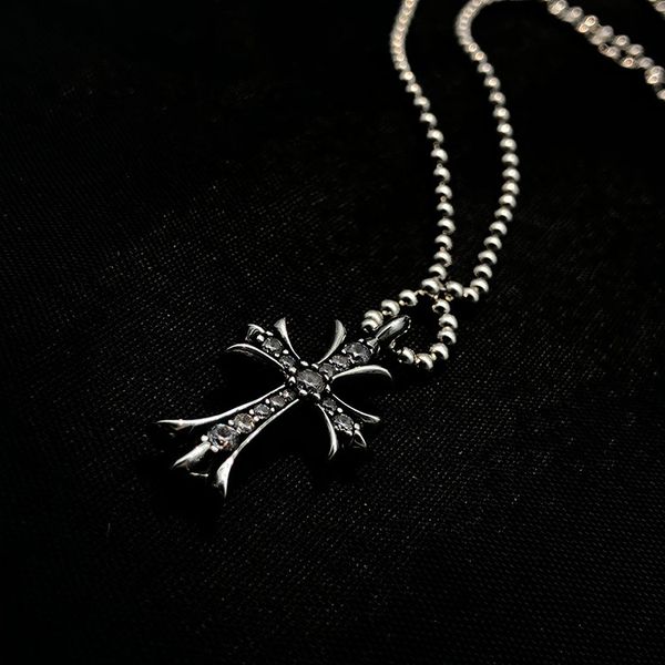ch diamond inlaid cross short necklace s925 sterling sier cross flower pendant choker hip hop fashion sier, Silver
ch diamond inlaid cross short necklace s925 sterling sier cross flower pendant choker hip hop fashion sier, Silver