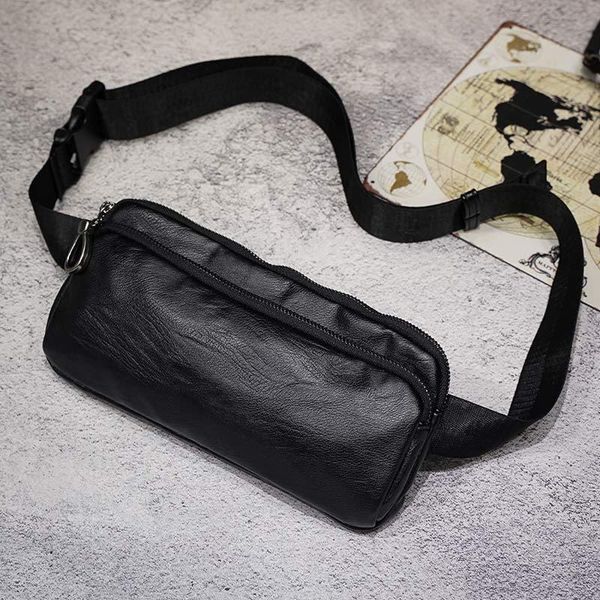 waist bags 2021 solid black pu leather bag men money phone fanny pack double zipper small belt chest male waterproof travel
waist bags 2021 solid black pu leather bag men money phone fanny pack double zipper small belt chest male waterproof travel