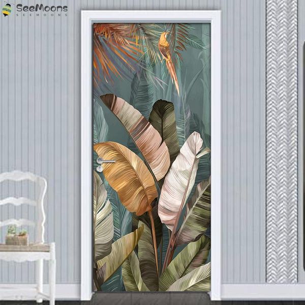 wallpapers pvc waterproof self-adhesive door stickers wall decor banana leaf 3d po mural wallpaper living room bedroom decals
wallpapers pvc waterproof self-adhesive door stickers wall decor banana leaf 3d po mural wallpaper living room bedroom decals
