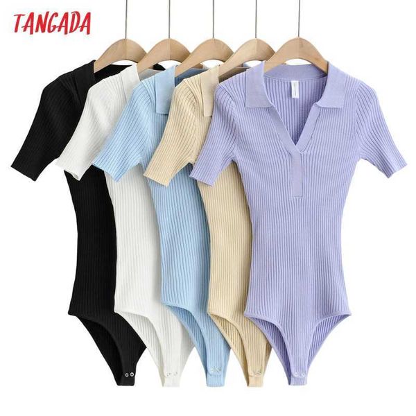 tangada women solid knit playsuits big strethy short sleeve rompers ladies chic jumpsuits 4p85 210609, Black;white
tangada women solid knit playsuits big strethy short sleeve rompers ladies chic jumpsuits 4p85 210609, Black;white