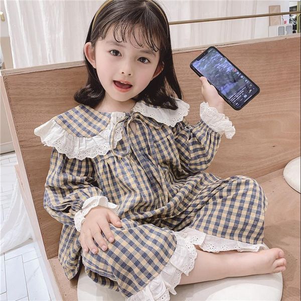 pajamas girl boys suits kids baby 2021 plaid spring summer nightclothes nightgowns sleepwear sets children clothing, Blue;red
pajamas girl boys suits kids baby 2021 plaid spring summer nightclothes nightgowns sleepwear sets children clothing, Blue;red