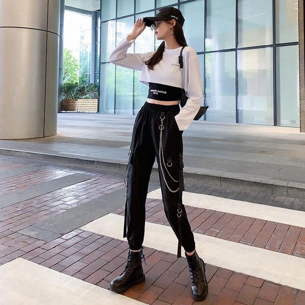 tracksuit 2 piece set hip womens tracksuits hop crop pants fashion female casual sports trousers two suit, Gray
tracksuit 2 piece set hip womens tracksuits hop crop pants fashion female casual sports trousers two suit, Gray