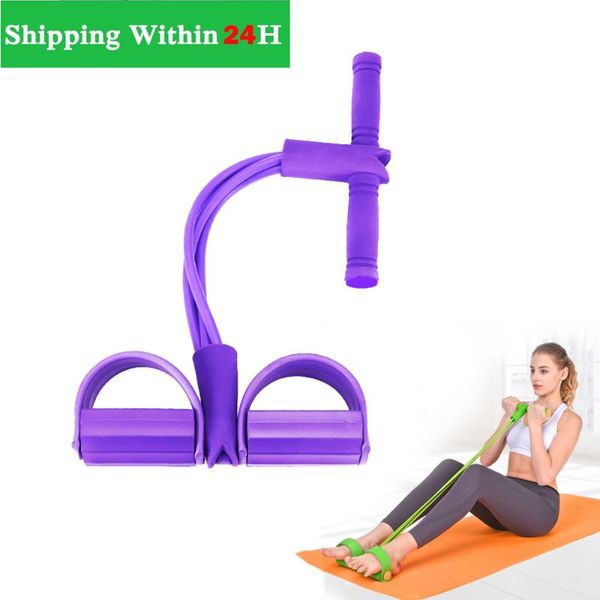 resistance band 4-tube natural latex sit-up bodybuilding expander, elastic pull rope fitness equipment yoga stretching slimming bands
resistance band 4-tube natural latex sit-up bodybuilding expander, elastic pull rope fitness equipment yoga stretching slimming bands