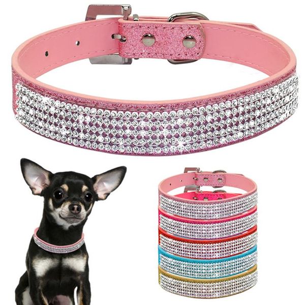 dog collars & leashes xs/s/m/l bling rhinestone pet pu leather crystal diamond puppy collar and accessories
dog collars & leashes xs/s/m/l bling rhinestone pet pu leather crystal diamond puppy collar and accessories