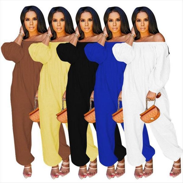 autumn arrived slash neck womens rompers loose long sleeves casual pocket comfortable lady party sports, Black;white
autumn arrived slash neck womens rompers loose long sleeves casual pocket comfortable lady party sports, Black;white