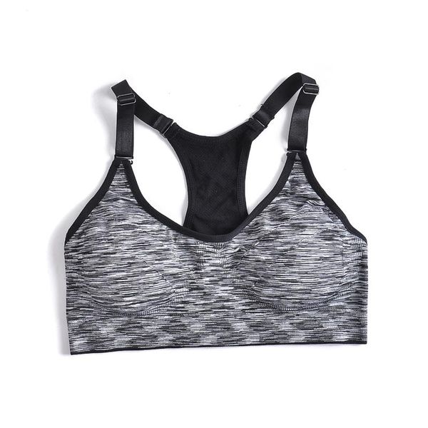 gym clothing women's professional sports bra comfortable breathable full cup chest protected quick-drying yoga, White;black
gym clothing women's professional sports bra comfortable breathable full cup chest protected quick-drying yoga, White;black