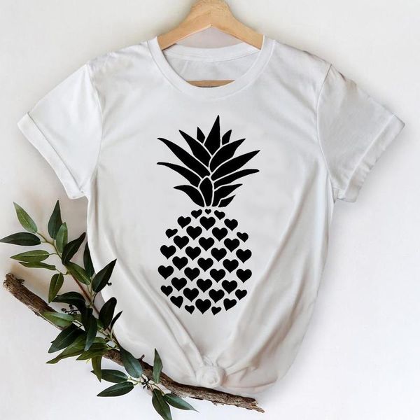 women's t-shirt t-shirts women 2021 love pineapple valentine cute 90s vogue clothes printing graphic tshirt lady print female tee, White
women's t-shirt t-shirts women 2021 love pineapple valentine cute 90s vogue clothes printing graphic tshirt lady print female tee, White