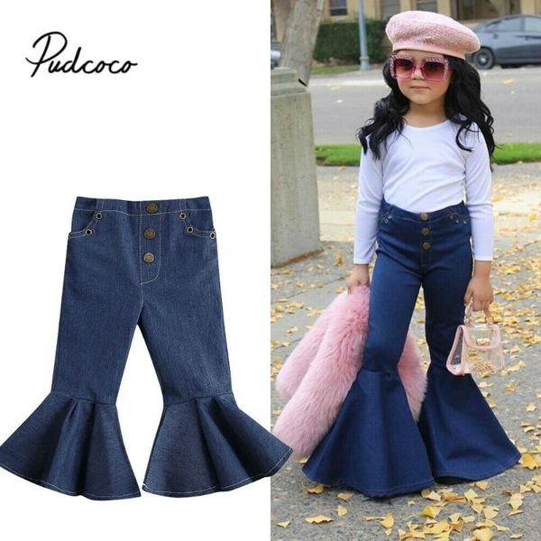 children clothing pants 2021 baby kids girls double pocket cute boot cut harem trousers girl jeans, Blue
children clothing pants 2021 baby kids girls double pocket cute boot cut harem trousers girl jeans, Blue