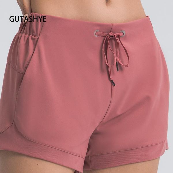 leisure nylon yoga gym workout shorts women anti-sweat high waist drawstring running sport with pocket outfit
leisure nylon yoga gym workout shorts women anti-sweat high waist drawstring running sport with pocket outfit