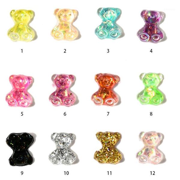 50pcs nail rhinestones bear charms resin creative ear art stones diy cream rubber mobile phone shell accessories manicure1, Silver;gold
50pcs nail rhinestones bear charms resin creative ear art stones diy cream rubber mobile phone shell accessories manicure1, Silver;gold