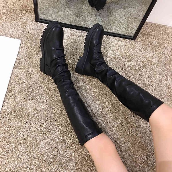 boots women knee-high natural leather shoes 22-25 cm length 6.5cm heel spring and autumn cow zipper chunky buckle gvi5, Black
boots women knee-high natural leather shoes 22-25 cm length 6.5cm heel spring and autumn cow zipper chunky buckle gvi5, Black