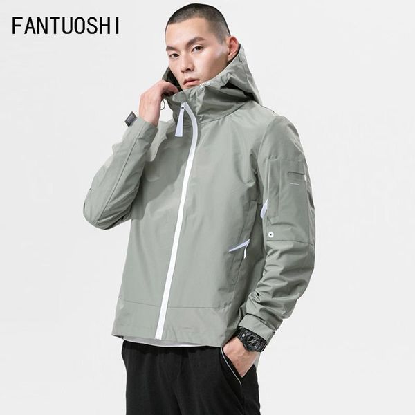 men's jackets men and coats 2021 spring autumn fashion slim hooded casual jacket large size thin black 4xl, Black;brown
men's jackets men and coats 2021 spring autumn fashion slim hooded casual jacket large size thin black 4xl, Black;brown