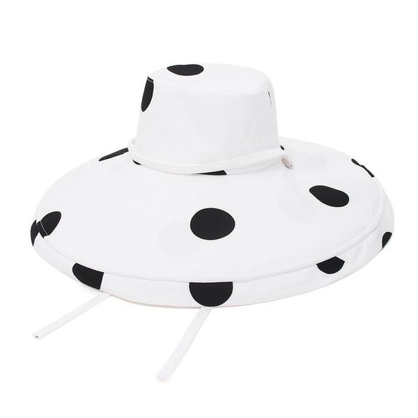 wide brim hats summer dot bucket hat whit black navy sun all-match big wide-brim visor women sunscreen lady flat fisherman's, Blue;gray
wide brim hats summer dot bucket hat whit black navy sun all-match big wide-brim visor women sunscreen lady flat fisherman's, Blue;gray