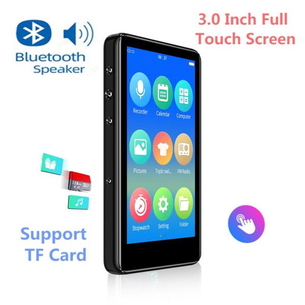 & mp4 players iqq c98 bluetooth4.2 mp3 player 3.0 inch full touch screen built-in speaker fm radio recording music video
& mp4 players iqq c98 bluetooth4.2 mp3 player 3.0 inch full touch screen built-in speaker fm radio recording music video