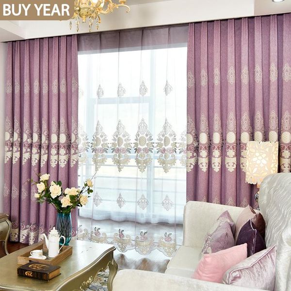 curtain & drapes european style curtains for living dining room bedroom luxury chenille embroidered tulle finished product customization
curtain & drapes european style curtains for living dining room bedroom luxury chenille embroidered tulle finished product customization