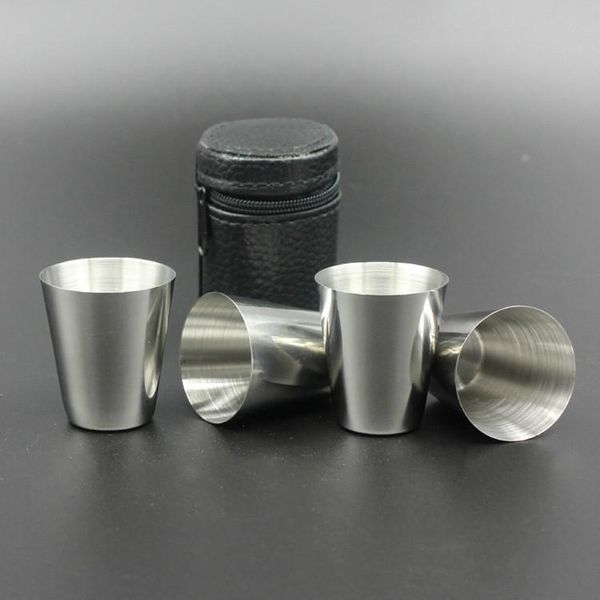 ice buckets and coolers stainless steel polished wine glass, with leather case, box tableware 4 pieces/set of 30ml bag
ice buckets and coolers stainless steel polished wine glass, with leather case, box tableware 4 pieces/set of 30ml bag