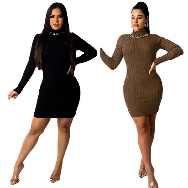 casual dresses zaggin 2021 autumn women solid 2-colors sunken stripe backless mini dress lady turtleneck full sleeve skinny, Black;gray
casual dresses zaggin 2021 autumn women solid 2-colors sunken stripe backless mini dress lady turtleneck full sleeve skinny, Black;gray