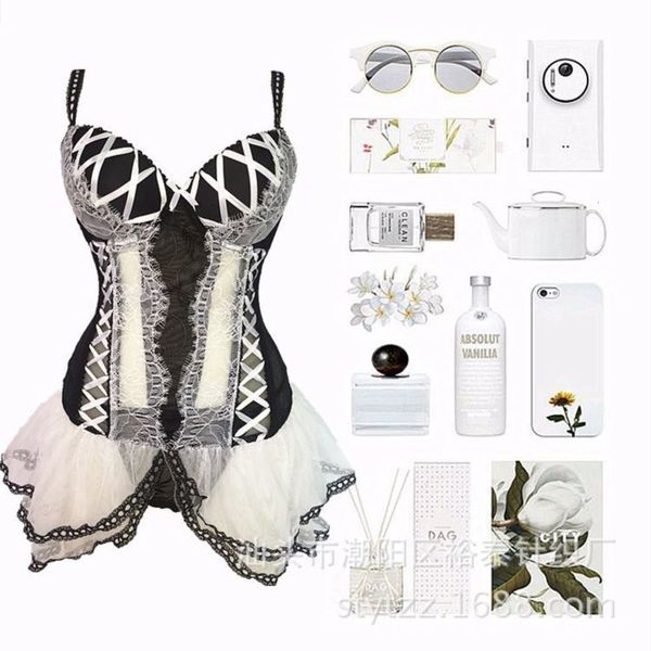 lace skirt eyelash fun fishbone underwear ffy perspective charm uniform set, Black;white
lace skirt eyelash fun fishbone underwear ffy perspective charm uniform set, Black;white