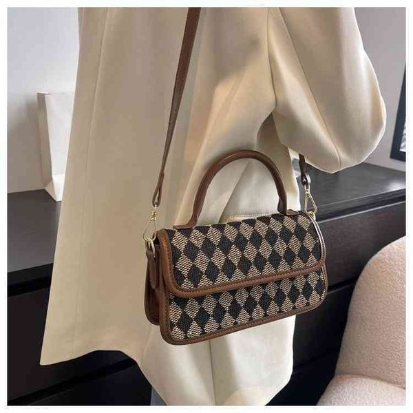 2022 factory outlet women's bag autumn and winter new lattice small square fashion handbag single shoulder messenger bag k9w9
2022 factory outlet women's bag autumn and winter new lattice small square fashion handbag single shoulder messenger bag k9w9