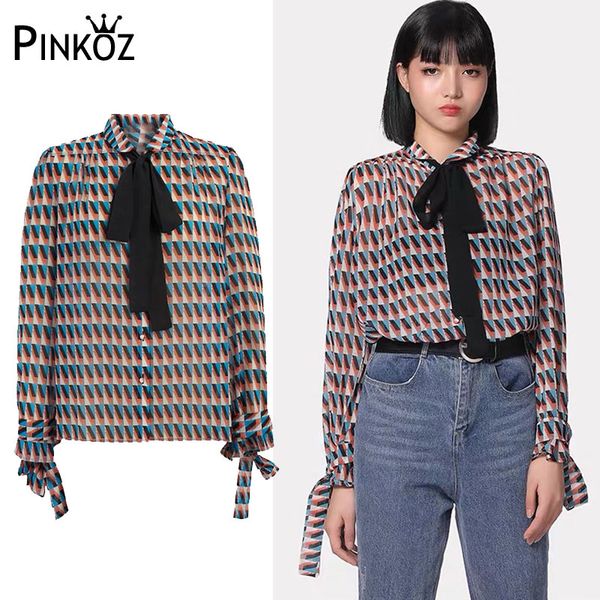 designer style plaid bow collar long sleeve chiffon spring summerblouse for women casual shirt ropa mujer 210421, White
designer style plaid bow collar long sleeve chiffon spring summerblouse for women casual shirt ropa mujer 210421, White