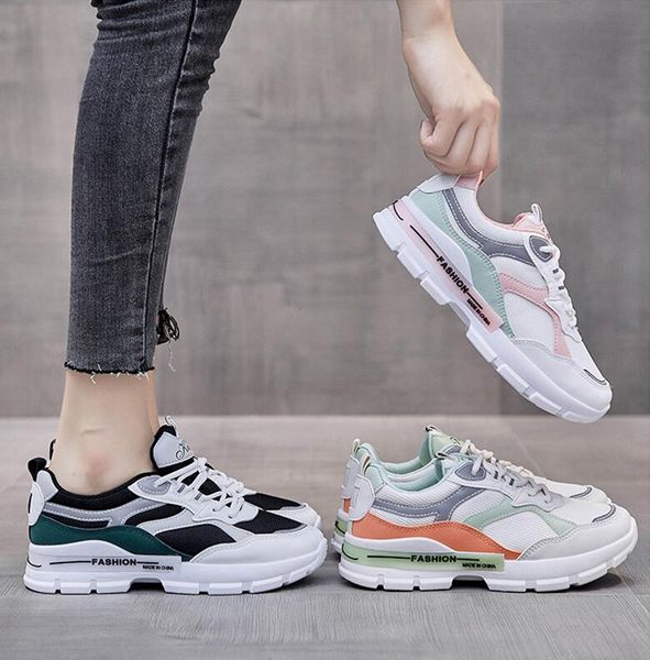 2021 Woman Casual Sport Shoes New Women Schoolgirl Breathable Mesh Sneakers Comfortable Height Increasing Walking Shoes, Black
2021 Woman Casual Sport Shoes New Women Schoolgirl Breathable Mesh Sneakers Comfortable Height Increasing Walking Shoes, Black