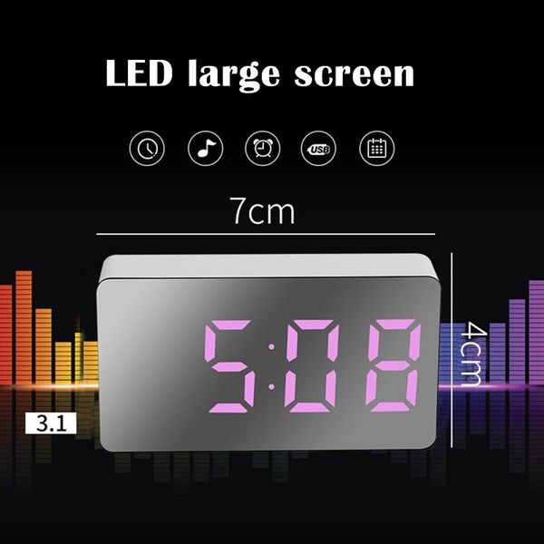 desk & table clocks digital clock mini multifunctional led electric alarm mirror surface for home bedroom bdf99
desk & table clocks digital clock mini multifunctional led electric alarm mirror surface for home bedroom bdf99