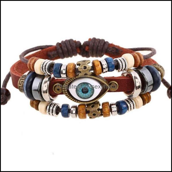 charm bracelets jewelry bracelet beaded eye cowe adjustable mens and womens leather drop delivery 2021 wvlsz, Golden;silver
charm bracelets jewelry bracelet beaded eye cowe adjustable mens and womens leather drop delivery 2021 wvlsz, Golden;silver