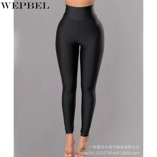 women's pants & capris wepbel fashion elastic high waist long casual solid color slim trousers summer pencil leggings, Black;white
women's pants & capris wepbel fashion elastic high waist long casual solid color slim trousers summer pencil leggings, Black;white