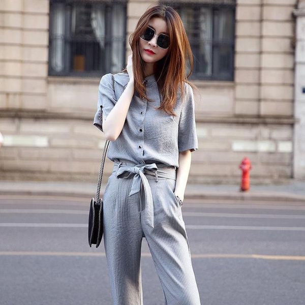 women's two piece pants shirt wide leg suit summer dress 2021 style large size foreign leisure fashion, White
women's two piece pants shirt wide leg suit summer dress 2021 style large size foreign leisure fashion, White