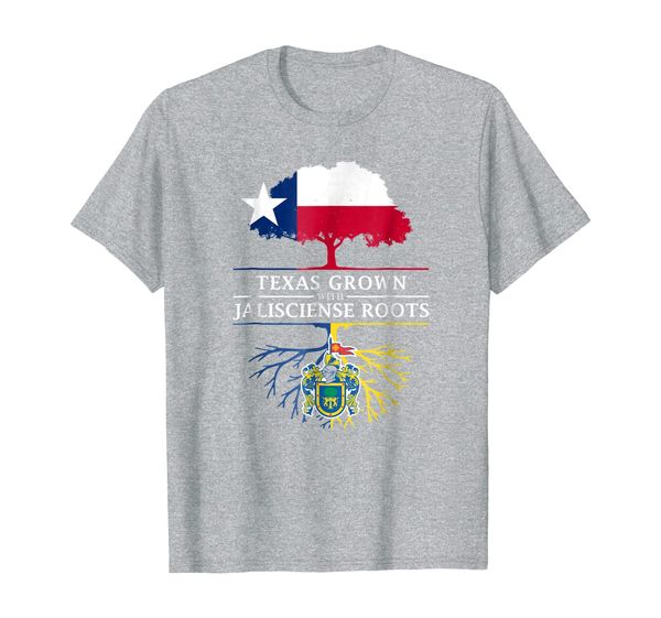 texas grown with jalisciense roots - jalisco t-shirt, White;black
texas grown with jalisciense roots - jalisco t-shirt, White;black