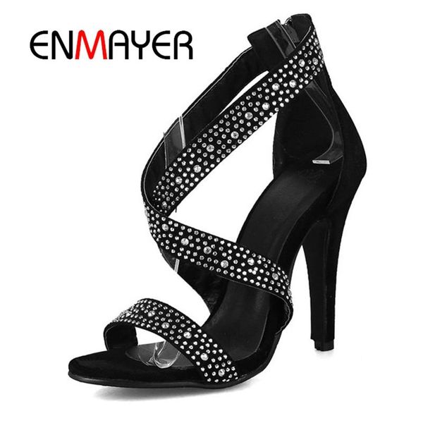 brand women sandals ankle strap summer shoes woman big size 34-47 thin heels footwear dress, Black
brand women sandals ankle strap summer shoes woman big size 34-47 thin heels footwear dress, Black