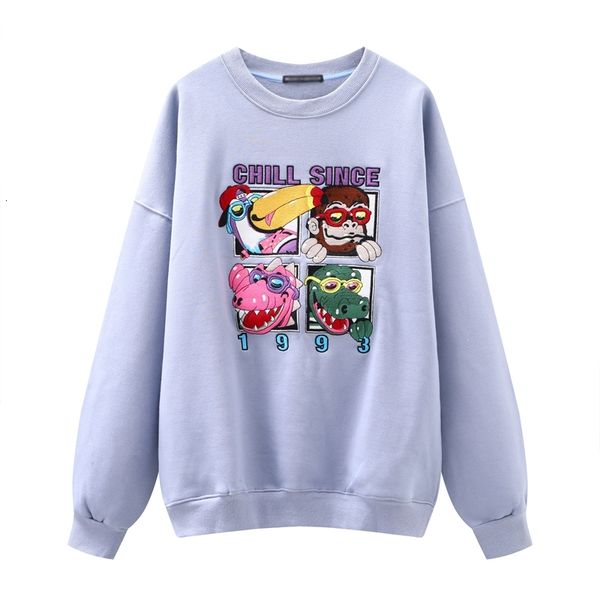 women's hoodies & sweatshirts oversize girls cute cartoon embroidery fleece 2021 spring-autumn vintage ladies fashion joogers pull, Black
women's hoodies & sweatshirts oversize girls cute cartoon embroidery fleece 2021 spring-autumn vintage ladies fashion joogers pull, Black