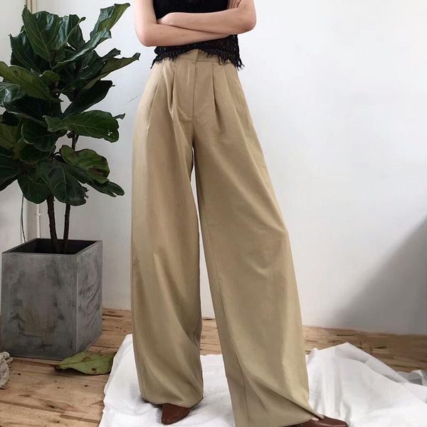 women's pants & capris wide leg high waist zipper pocket big size x long trousers spring female 2021 fashion ol clothing, Black;white
women's pants & capris wide leg high waist zipper pocket big size x long trousers spring female 2021 fashion ol clothing, Black;white