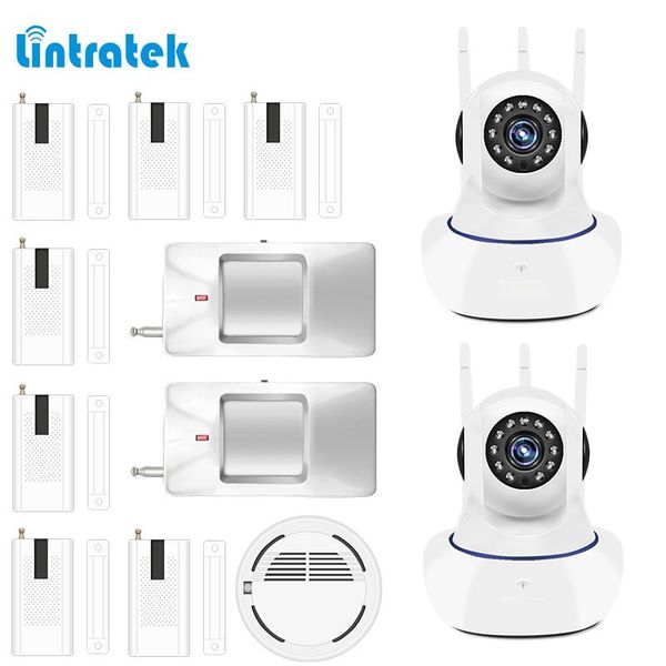 lintratek burglar alarm door window sensor wireless 1mp ip surveillance camera yoosee app control system kit home security systems
lintratek burglar alarm door window sensor wireless 1mp ip surveillance camera yoosee app control system kit home security systems